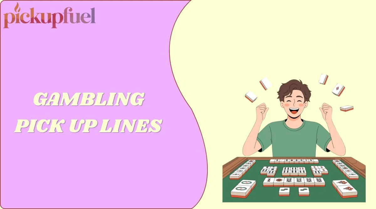 Gambling Pick Up Lines