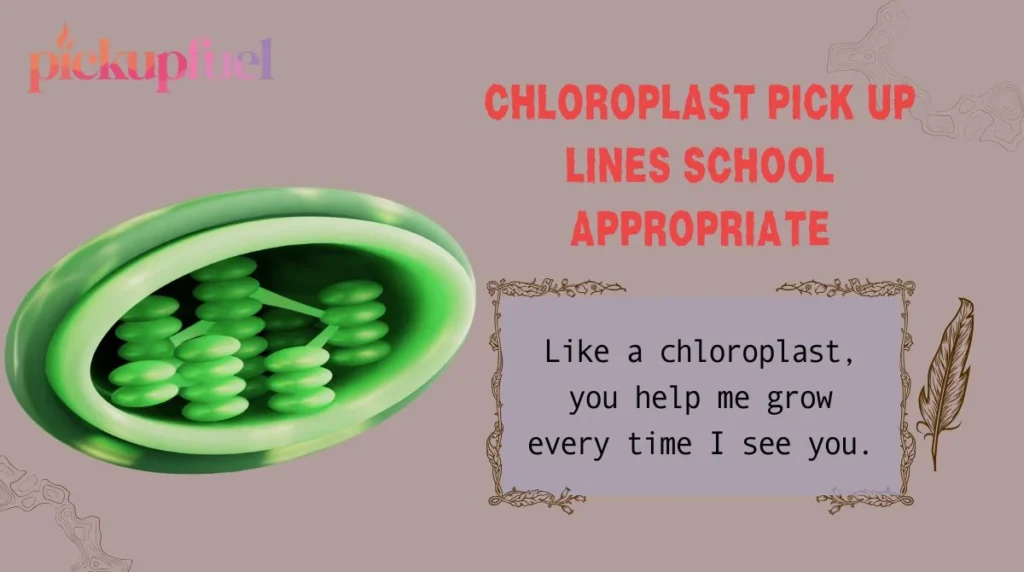 Chloroplast Pick Up Lines School Appropriate
