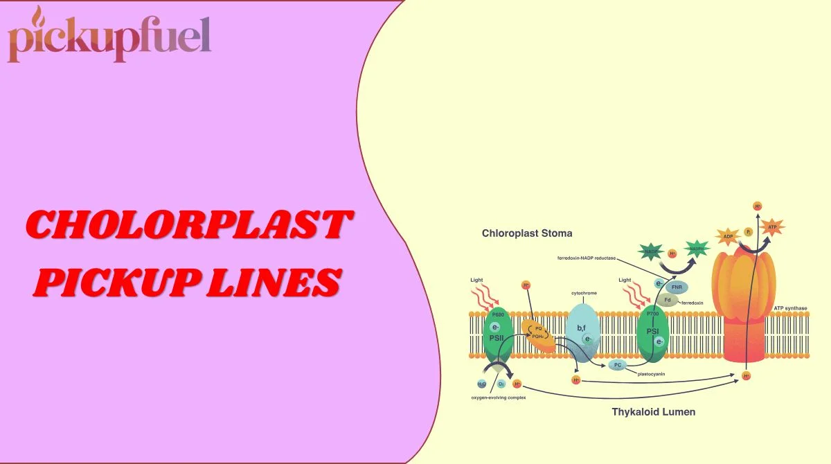 Cholorplast Pickup Lines