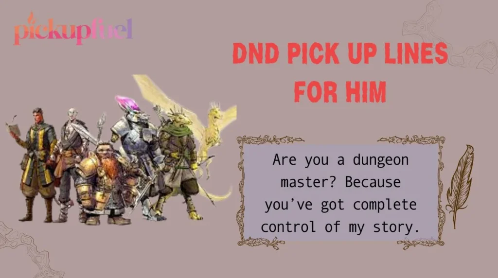 DnD Pick Up Lines Tinder