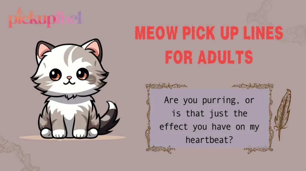 Meow Pick Up Lines For Adults