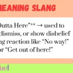FOH Meaning Slang