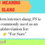 FS Meaning Slang