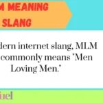 MLM Meaning Slang